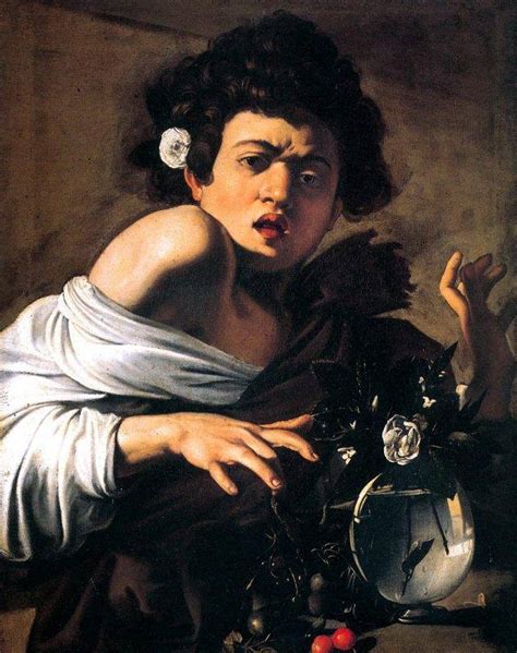 Ragazzo morso da un ramarro di Caravaggio: analisi.